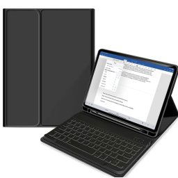 JP Tab Keyboard púzdro s klávesnicou, touchpadom a myšou na tablet, iPad 10.2, 2019 / 2020 / 2021 (iPad 7 / 8 / 9), čierne
