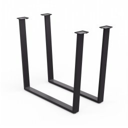 Blumfeldt Ayr Table Legs, Nohy stola 82 x 72 cm, kov
