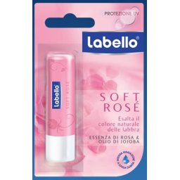 Labello Soft Rose tyčinka na pery 4,8g