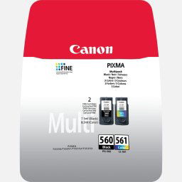 Cartridge Canon PG-560 + CL-561, 3713C006 - originálny (Multipack Čierna/Farebná)