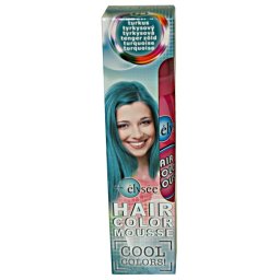 Wats Elysée Color Mousse farebné penové tužidlo, farba tyrkysová 75 ml