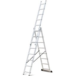 Rebrík hliníkový 3x12st 788cm Procraft
