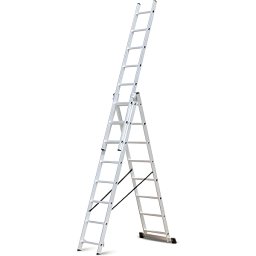 Rebrík hliníkový 3x8st 508cm Procraft