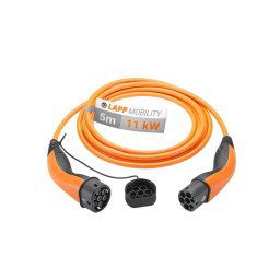 Kábel nabíjací LAPP 61785 typ 2 11kW 20A 3 fázy 5m pre elektromobil
