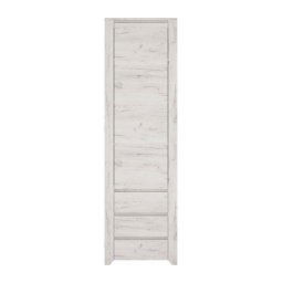Šatníková skriňa EXT HESTRA TYP 10 dub white craft