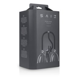 Saiz Premium - elektrick odsvaka na prsia - mal - priehadn/ierna