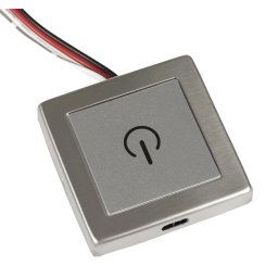 T-LED Spínač skriňový 12/24V strieborný 06714