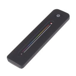 T-LED DimLED diaľkový ovládač LINEA RGBW čierny 1-kanálový 069238