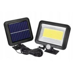 Solárne vonkajšie 100 LED osvetlenie pohybový senzor
