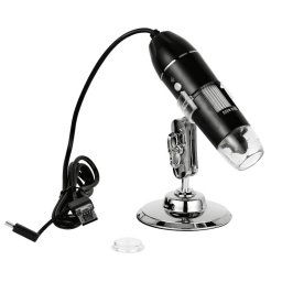 USB mikroskop digitálny na USB - 500-1600x zväčšenie