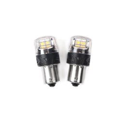 Autožiarovka LED BA15S 12V CARCLEVER 16LED 2835SMD oranžová 2ks