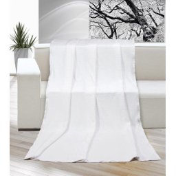 Deka micro jednolôžko 150x200cm biela