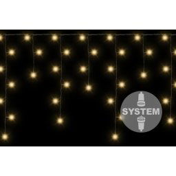 NEXOS diLED svetelný dážď 180 LED, teplá biela, bez trafa