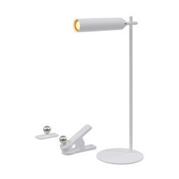 LED Solution Biela LED stolná nabíjacia magnetická lampa 3v1 3W 23041