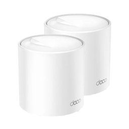 tp-link Deco X60 (2-pack), AX3000 Whole-Home Mesh Wi-Fi System, Wi-Fi 6, Qualcomm 1GHz Quad-core CPU, 2402Mbps at 5GHz+57 Deco X60(2-pack)
