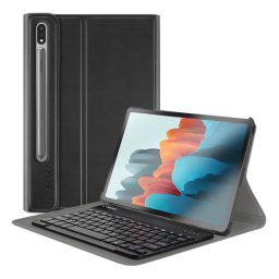 NEOGO Smart Cover Keyboard puzdro na Samsung Galaxy Tab S7 11'' 2020, čierne