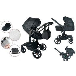 Multifunkn kok Mama Kiddies New York 3 v 1 s prsluenstvom v iernej farbe + darek