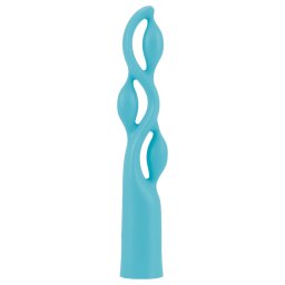 You2Toys - vibrtor s 3 motormi - dobjac - modr