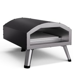 Klarstein LaFiamma Pec na pizzu určená na vonkajšie použitie, Dvojité ohrevné telesá, 2000 W až do 450 °C