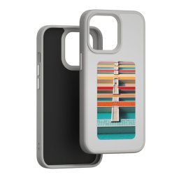 JP NFC case, iPhone 13 Pro, sivý