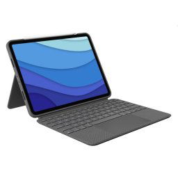 Logitech COMBO TOUCH pre iPad Pro 11" (1., 2., 3. a 4.gen.) - šedá - US 920-010255