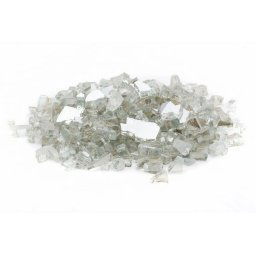 Sklíčka do ohniska - Trblietavá dekoračná výplň (kalené sklo 1,7-1,9 cm) - CRYSTAL