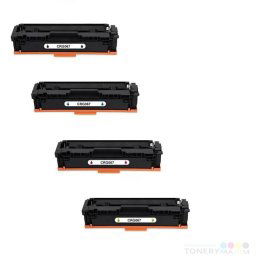 Tonery Canon CRG-067 Multipack CMYK - štvorbalenie alternatívnych tonerov s čipom