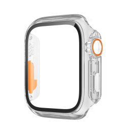 JP Watch case Upgrade, Apple Watch 4 / 5 / 6 / SE 1 / 2 / 3, 44 mm, priehľadný