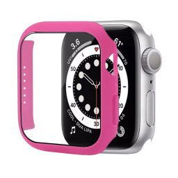 JP Watch case, Apple Watch 4 / 5 / 6 / SE 1 / 2 / 3, 44 mm, tmavo ružový