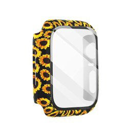 JP Watch case Motive, Apple Watch 4 / 5 / 6 / SE 1 / 2 / 3, 44 mm, slnečnice