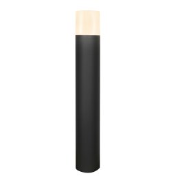 Candellux Čierne záhradné LED stĺpikové svietidlo Sedum 12W IP65 80cm 51-32447