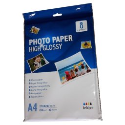Fotopapier 230g/m2, A4 lesklý, 20 listov