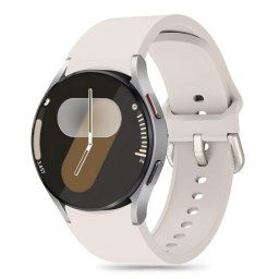 Tech-Protect Silicone remienok na Samsung Galaxy Watch 4 / 5 / 5 Pro / 6 / 7 / FE, starlight