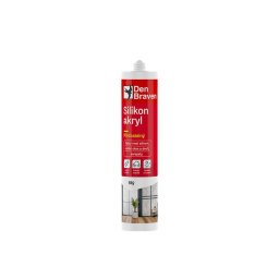 Silikón akryl DEN BRAVEN biely 280ml