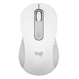 Logitech M650 L Left Signature - bezdrôtová myš - svetlo šedá 910-006240