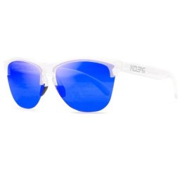 KDEAM Borger 4 slnečné okuliare, White / Blue (GKD019C04)