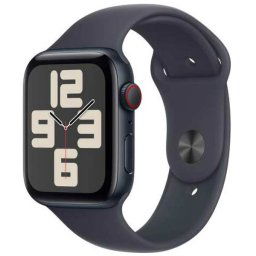 Apple Watch SE GPS + Cellular 44mm Midnight Aluminium Case with Midnight Sport Band - SM MXGL3QCA