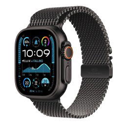 Apple Watch Ultra 2 GPS + Cellular 49mm Black Titanium Case with Black Titanium Milanese Loop - S MX4W3CSA