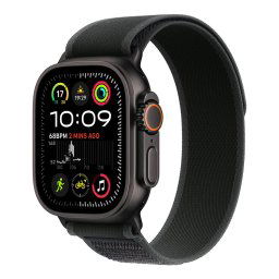 Apple Watch Ultra 2 GPS + Cellular 49mm Black Titanium Case with Black Trail Loop - SM MX4U3CSA