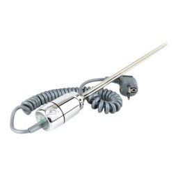 GT-CH-300 - P.M.H Elektrická vykurovacia tyč s termostatom 300 chróm
