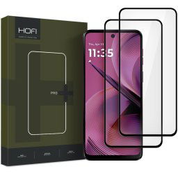 Hofi Pro+ Tvrdené sklo, Motorola Moto G55 5G, 2 kusy, čierne