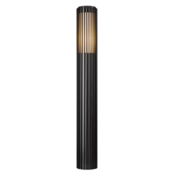 Nordlux Černý záhradný stĺpik Aludra 95 Seaside pre žiarovku E27 95cm 2118038203