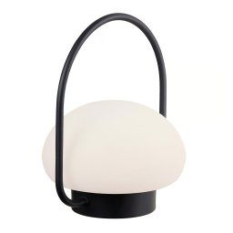 Nordlux Čierna prenosná LED lampa Sponge To Go 4,8W 2018145003