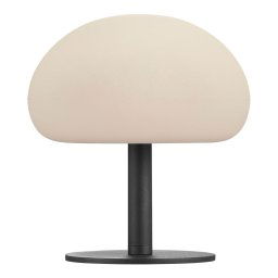 Nordlux Čierna prenosná stolná LED lampa Sponge 20 4,8W 21,5cm 2018135003