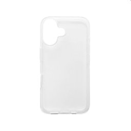 MobilNET Silicone case for Apple iPhone 16 Plus, transparent PGU-5987-IPH-16PLU