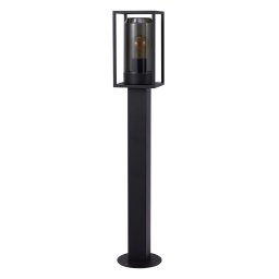 Nordlux Čierny záhradný stĺpik Griffin pre žiarovku E27 80cm 2218158047
