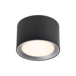 Nordlux Čierne prisadené kúpeľňové LED svietidlo Landon 8 6,5W 2110660103
