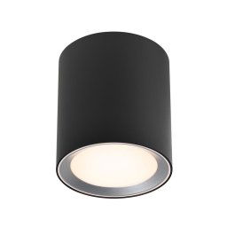 Nordlux Čierne prisadené kúpeľňové LED svietidlo Landon 14 6,5W 2110670103
