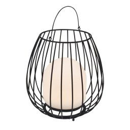 Nordlux Čierna prenosná LED lampa Jim To Go 3W 2218105003