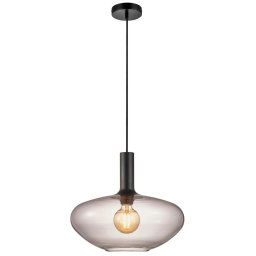 Nordlux Závesný luster z dymového skla Alton pre žiarovku E27 ø35cm 48973047